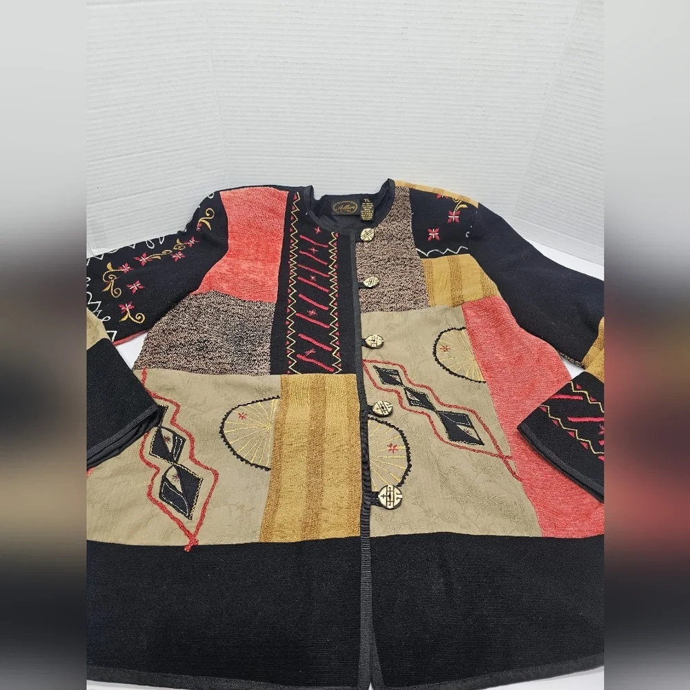 Colorful Patchwork Jacket - Picture 3 of 10